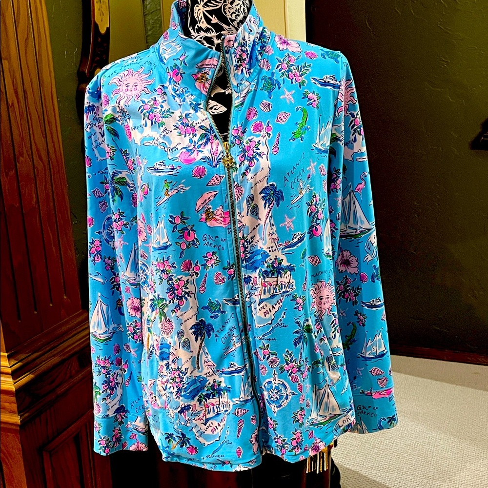 LILY PULITZER zip jacket